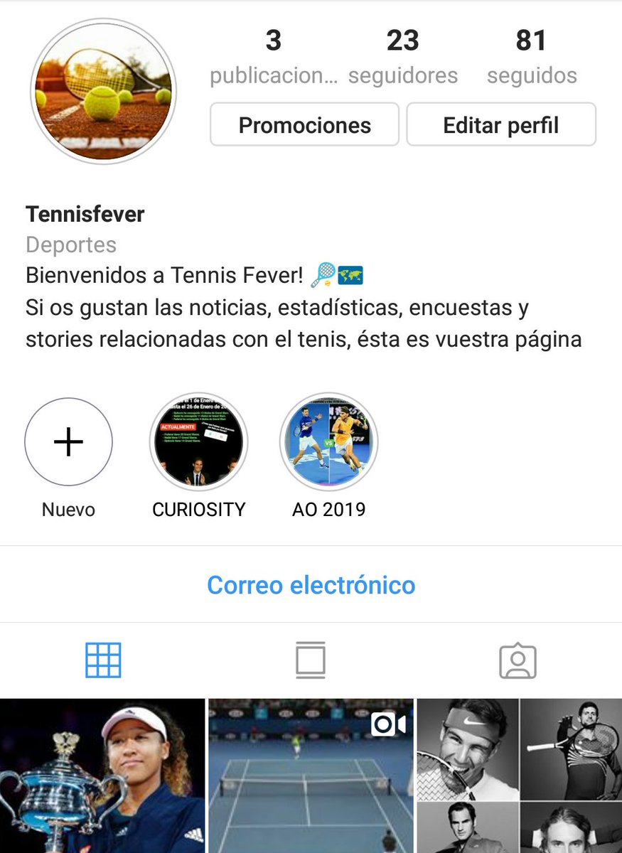 Lewismovi's tweet photo. Es oficial, acabo de abrir mi página de tenis en IG. Espero que os unáis en mi nueva aventura. Los inicios siempre son duros y espero un poco de apoyo.
#RafaelNadal #AusOpen #NovakDjokovic #Nadal #Djokovic 
@robercarretero @tc_carbonell @AlexCorretja74 @Eurosport_ES @PuntoDBreak https://t.co/22I1QOQr2w
