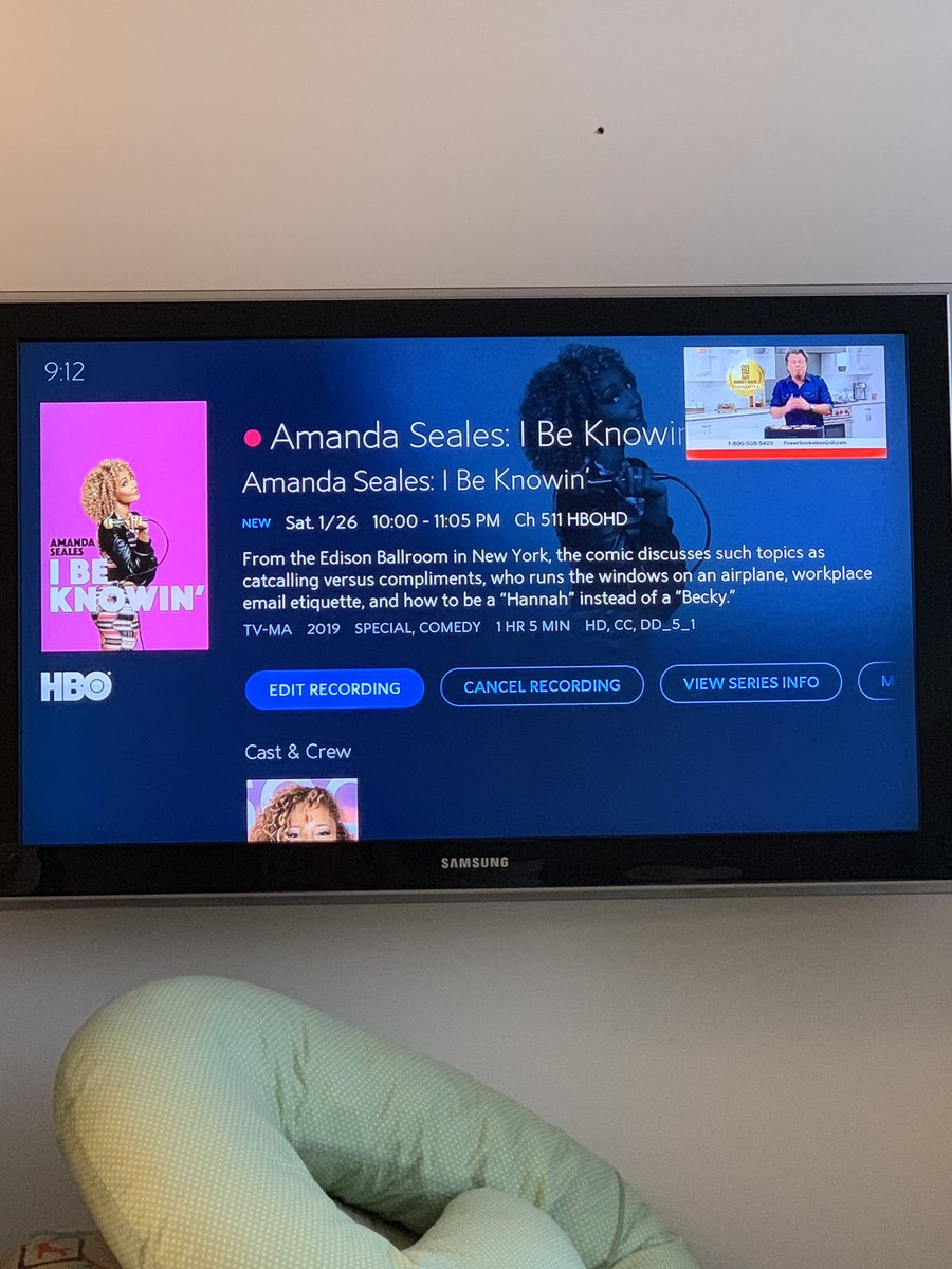 So ready!!! <a href="/amandaseales/">Amanda Seales 🇬🇩✊🏾</a> <a href="/HBO/">HBO</a>