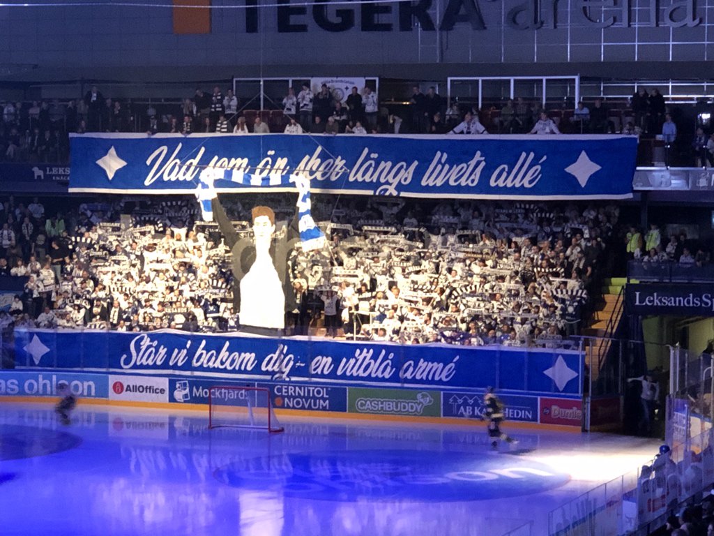 Älskade Tobbe
Älskade Leksand
Älskade norra stå
Älskade LTC
#kämpatobbe #leksandsif #leksandtifocrew