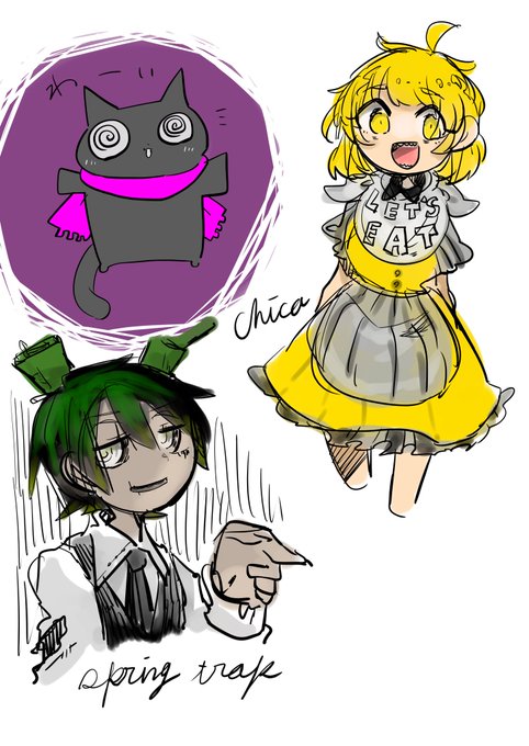 Fnaf擬人化のtwitterイラスト検索結果 Fnaf擬人化のtwitterイラスト検索結果