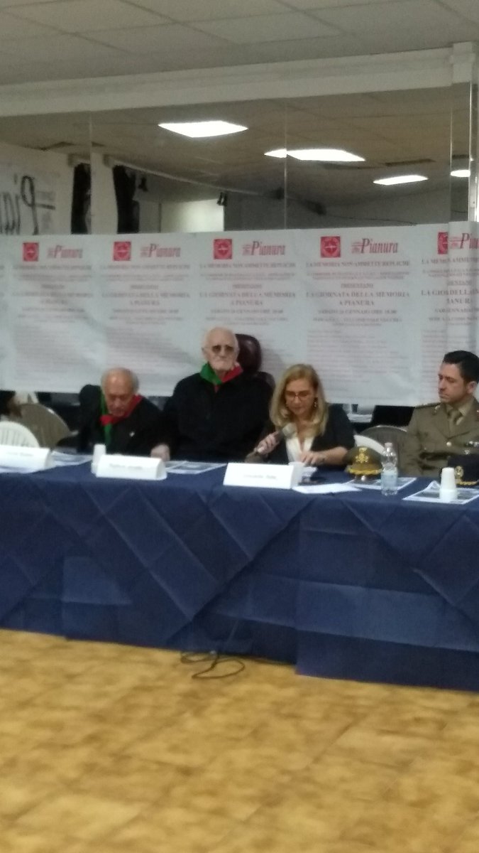 Avvocato Raffaele Arcella 99 anni ex internato N.E.I.
Adesso a Pianura #lagiornatadellamemoria