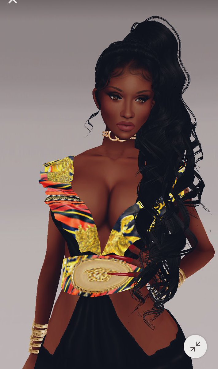 BardiMafia's tweet photo. I got my #IMVU poppin today 😍 #MelaninMagic ✨ https://t.co/2Av1gIsw8n
