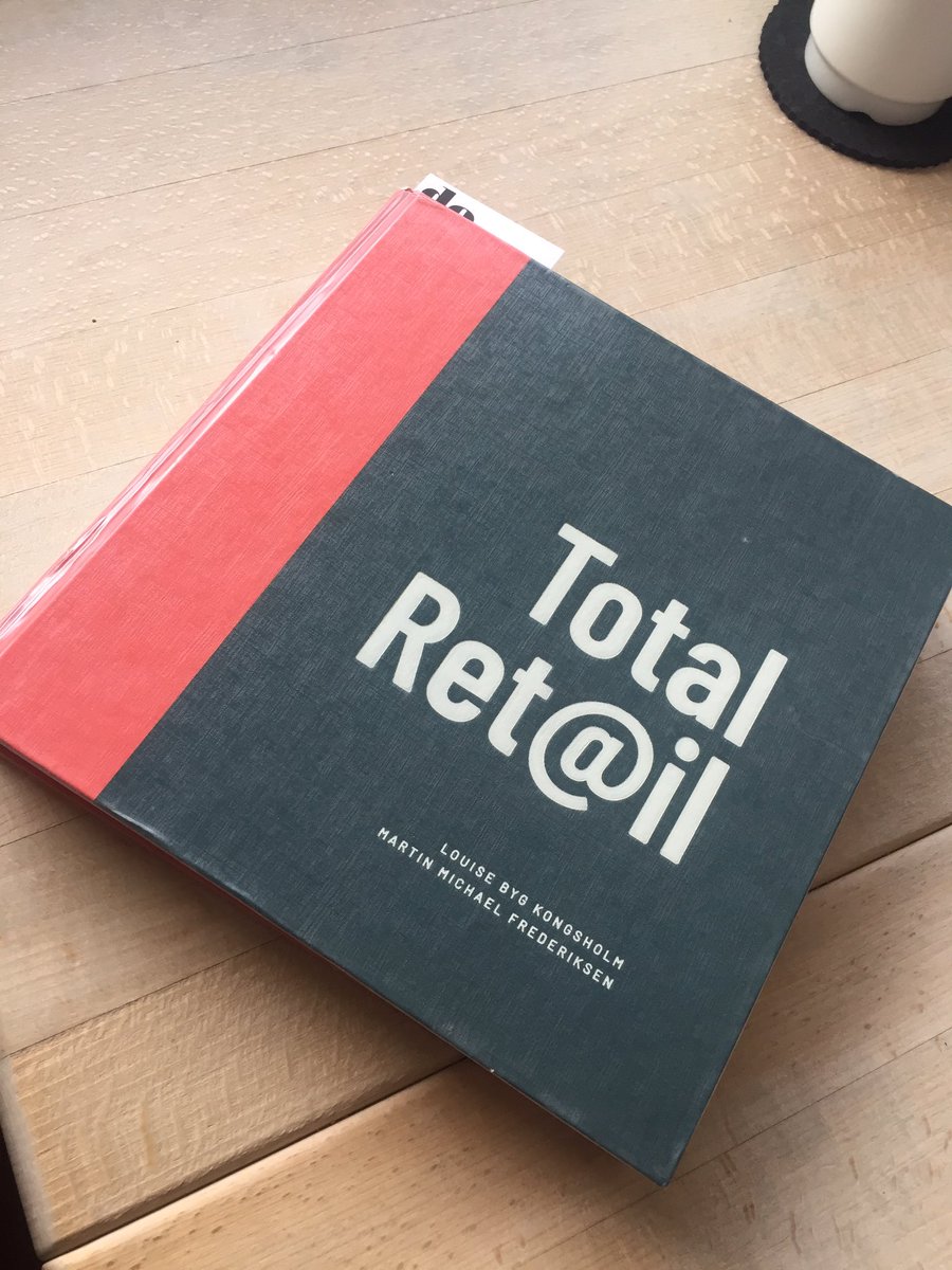 ChrisWinther's tweet photo. Købmanden er død - købmanden længe leve! Tak til @pejgruppen for en glimrende bog om fremtidens detailhandel:  #totalretail - glimrende teori og spændende cases! https://t.co/dGExuoaHaa