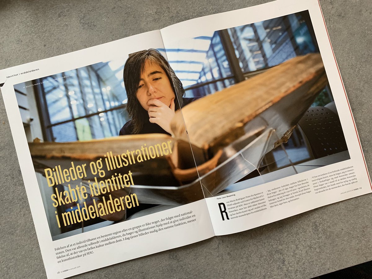 Great article in Ny Viden about the rôle of books to medieval identity <a href="/DanishIAS/">Danish Institute for Advanced Study</a> <a href="/CentreMdvLit/">CML</a> - happy to se it set @SDUlibrary in my favorite Research Reading Room ;-) static.sdu.dk/Flexpaper/aspn…