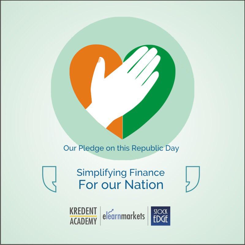 Our pledge is to #SimplifyFinance for all. 

Happy #RepublicDay

#RepublicDay2019 #RepublicDayIndia