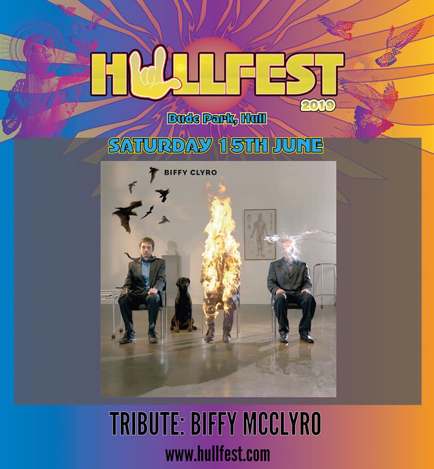 HullfestInfo's tweet photo. HULLFEST....News... BIFFY CLYRO tribute added to Saturday Line up.  Tickets released Next Friday 10am... @biffymclyro #bigfyclyro #tribute #hull #hullfest #ilovehull https://t.co/UJ3HdWHu2T