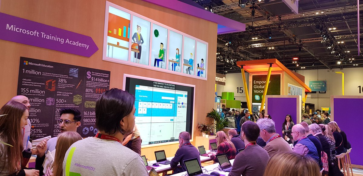 Viele interessante Ideen gab's auf der #BETT2019 in Sachen #personalizedlearning #accessibility #PredictiveAnalytics - freue mich jetzt auf das nächste Event "zu Hause": #Gaudi19! #MIEExpert #MicrosoftEDU