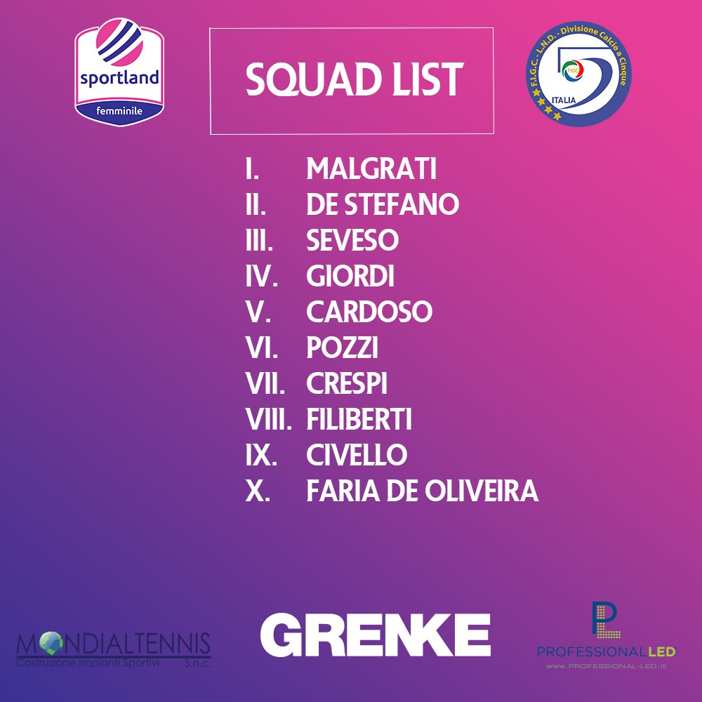 Le convocate
Sportland Femminile 🆚 Duomo Chieri
#Sportland #calcio #calciofemminile