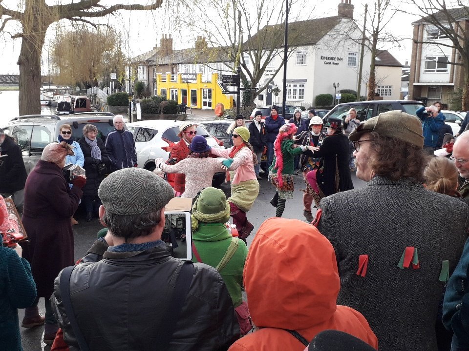 And Molly dancers assemble!