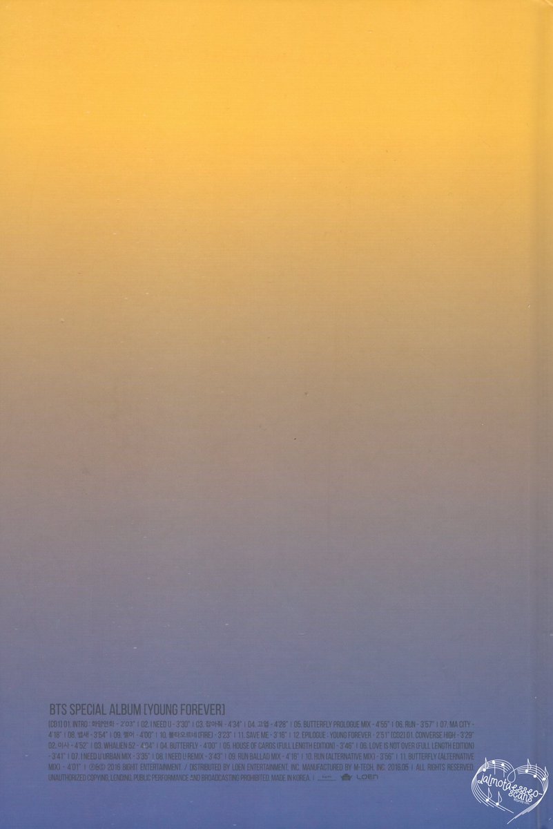 SeokJindia's tweet image. The Most Beautiful Moment in Life: Young Forever 💜
#NIGHTVERSION 
May2,2016
(Hangul: 화양연화 Young Forever;
Hanja: 花樣年華 Young Forever; 
MR: HwaYangYeonHwa Young Forever) 
SCANNED PHOTOS 💜
#YOUNGFOREVER 
#BTS
@BTS_twt 💜
#RM #JIN #SUGA #JHOPE #JIMIN #V #JUNGKOOK #BTSArmy 💜