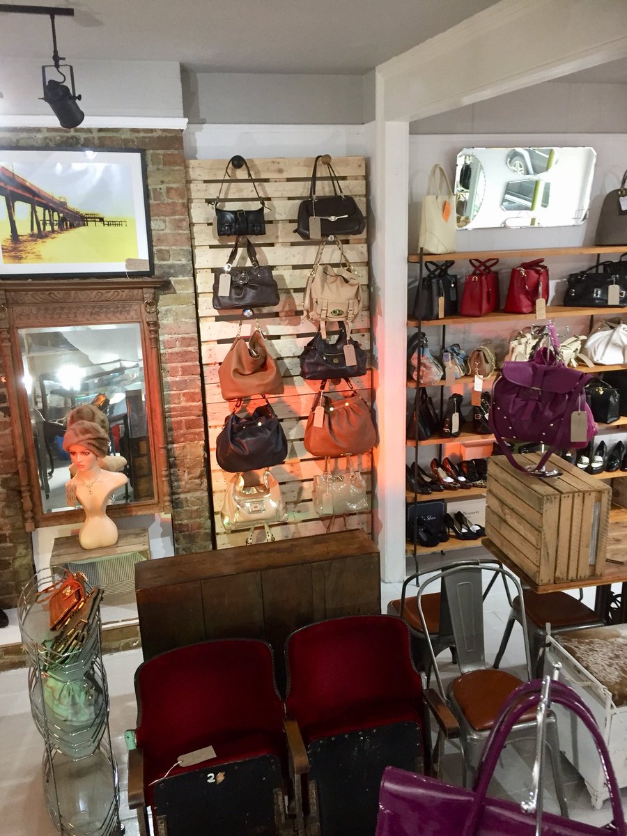 lapetitedeal's tweet photo. We’re open after our recent refurb. Preloved designer bags &amp; a few antiques/vintage items on ground floor, Brocante items downstairs in the basement rooms. https://t.co/AKLHHTa5Ga