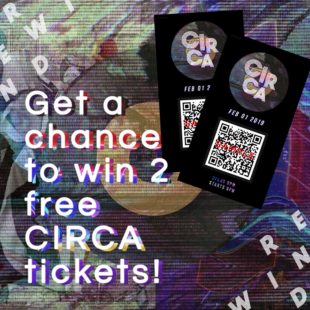 upmcasfstc's tweet photo. GET A CHANCE TO WIN TWO (2) FREE CIRCA TICKETS 🎟🎟, FRESHIES!
Just retweet this together with your favorite 70s, 80s, or 90s song 💽 and tag your FRESHIE BEST FRIEND 👯♀️ for a chance to win FREE CIRCA TICKETS for the both of you!
#RetroSplash
#FreshieNight
#CIRCA 📺 https://t.co/HvZ9Tyu8j7