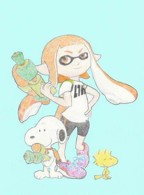 スプラトゥーンガールのtwitterイラスト検索結果