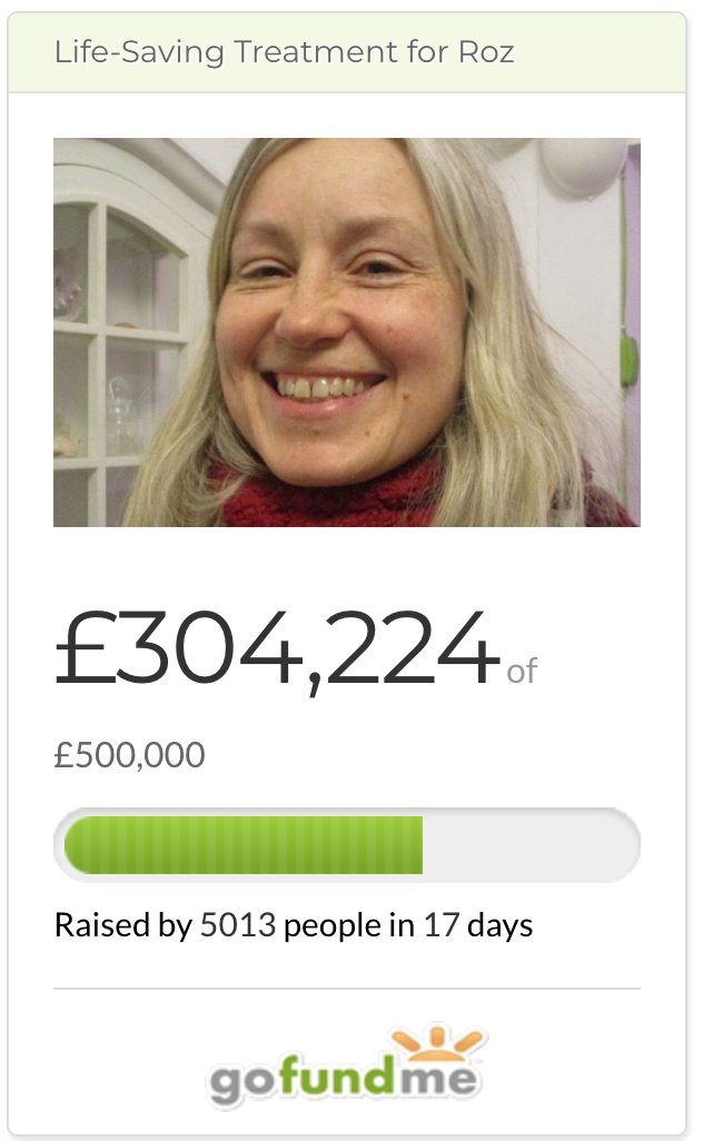 Please watch and help to share Roz's story,  You can help by sharing her story and making a donation, any amount, no matter how small, will make a difference. 💗#raisingforroz #Bostontobeauly

uk.gofundme.com/lifesaving-tre…

youtu.be/uyXaiydv40Q