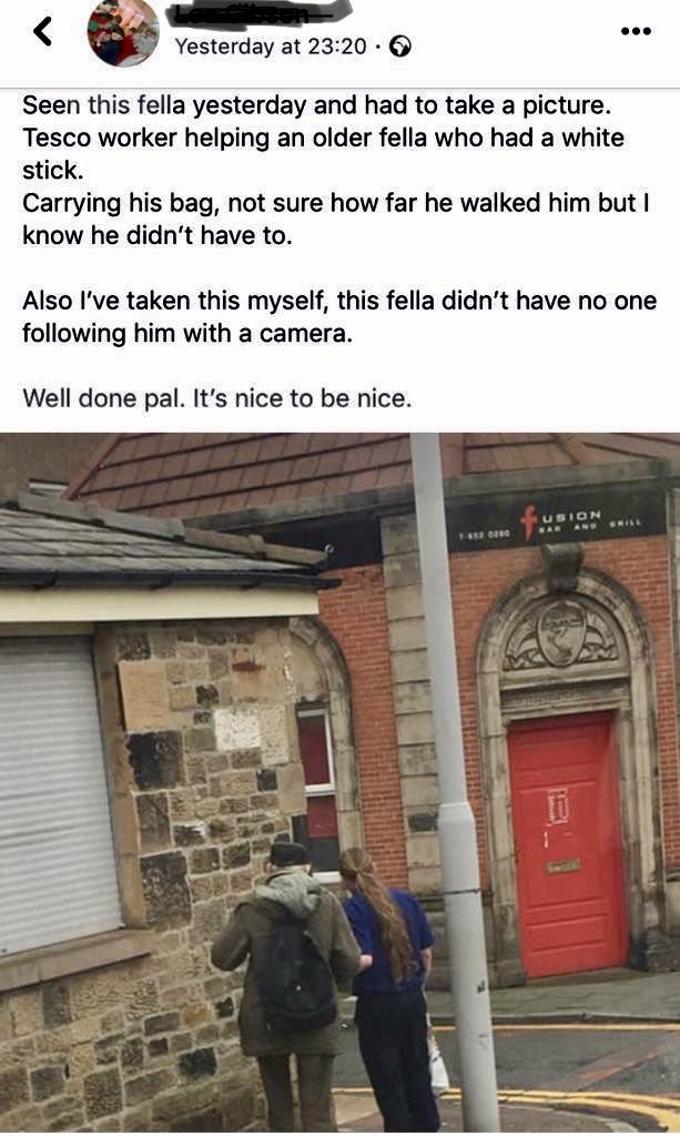 Well done Mike in our Claughton Express, Genuine Service ..!! ⁦@Tesco_North⁩ ⁦<a href="/kaz_doherty/">Karen Doherty</a>⁩ ⁦@aandasmum⁩