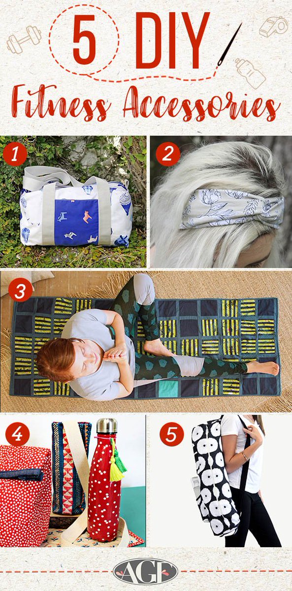 ArtGalleryFab's tweet photo. Anyone trying to change themselves for the better this year?! ✂🏋‍♀🥦 Check out the latest blog post on 5 DIY fitness accessories you can sew up to start up a new fitness journey, linked below. ⬇⬇

https://t.co/htkykuiXB2

#AGFblog #diyfitness #sewingmotivation https://t.co/3ZCOqJkAuR