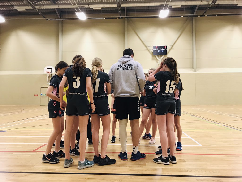 Our U14 teams are playing their first matches of 2019 today, off to a great start 💪😊 #TraffordHandball #Hardworkpaysoff