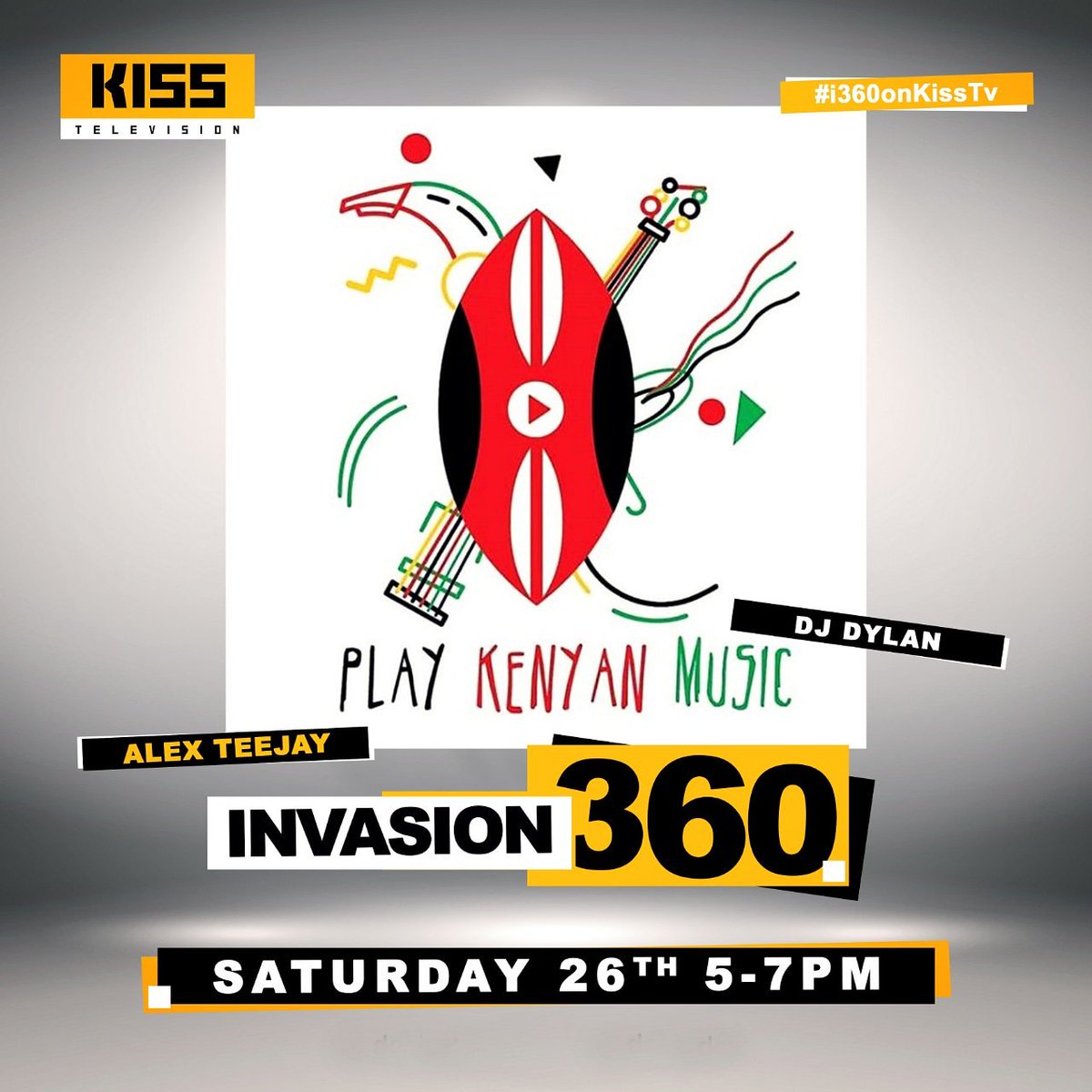 BambaTVKenya's tweet photo. Being the last Sato of Njaaanuary, @AlexTeejay_DG and @VdjDylan_DG are about to serve you a mind blowing show on @KeepItKiss from 5pm. Let's link up for a fantastic show. #Invasion360 #i360onKissTV #KeepItKiss #GoodMusic #Dance #PlayKeMusic https://t.co/n84XlANjPS