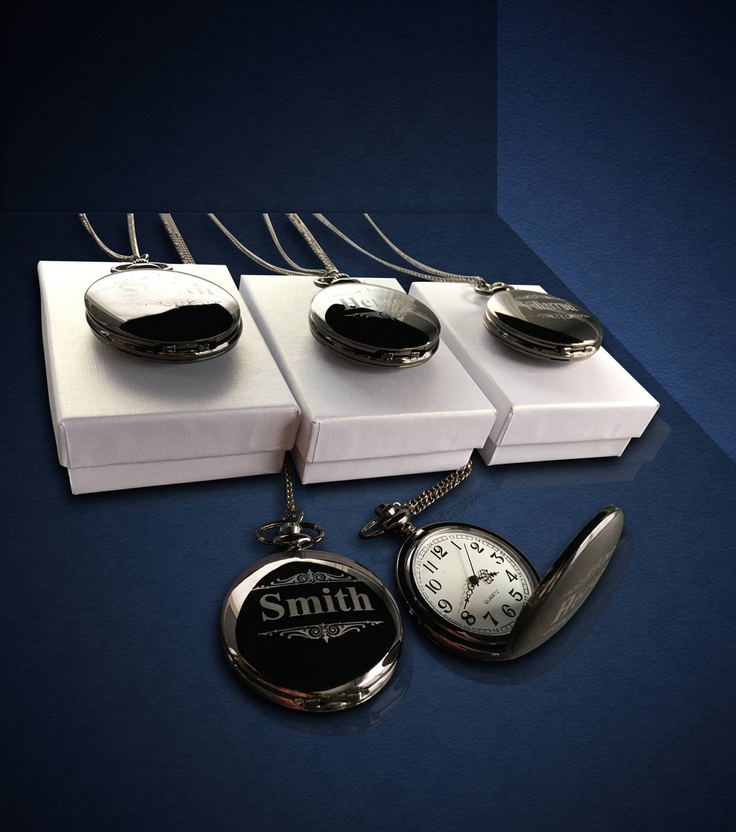 WeddingWidget's tweet photo. Personalized Pocket Watches, set of 4 Bridesmaid gifts, Groomsmen gift, Wedding gifts, His and her gift, Gifts for men, Groomsman gift set https://t.co/8KbuSolWth #giftsforhim #bridesmaidgift #bestmangift #mensweddinggift #groomsmengift #groomsmangift https://t.co/qcdRt1cKC2