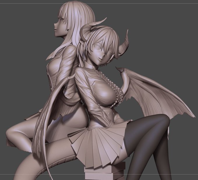 ほんのちょっとだけ進んだ #マナリア #グラブル #ZBrush 