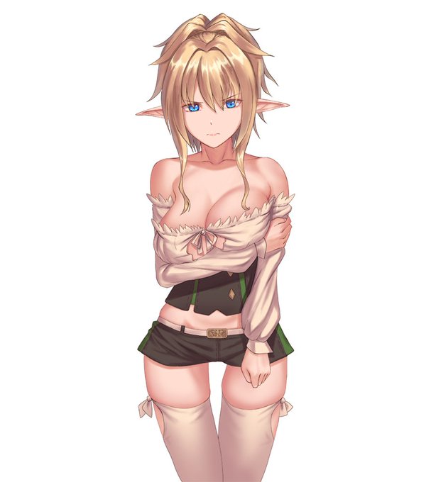 立ち絵を描きました。次回CG集ではこの娘←がこいつ→にめちゃくちゃにされます。 