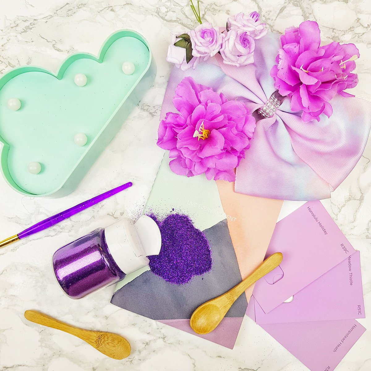 Take a look at this Saturday sensation, we love our Purple Grape glitter it is one of our best sellers hands down! 🤲

You can shop our whole range here ---> ow.ly/pg1q30np9hc 

#createbeautiful #craftbuzz #craftideas #craftglitter #saturdayvibes #weekendfun