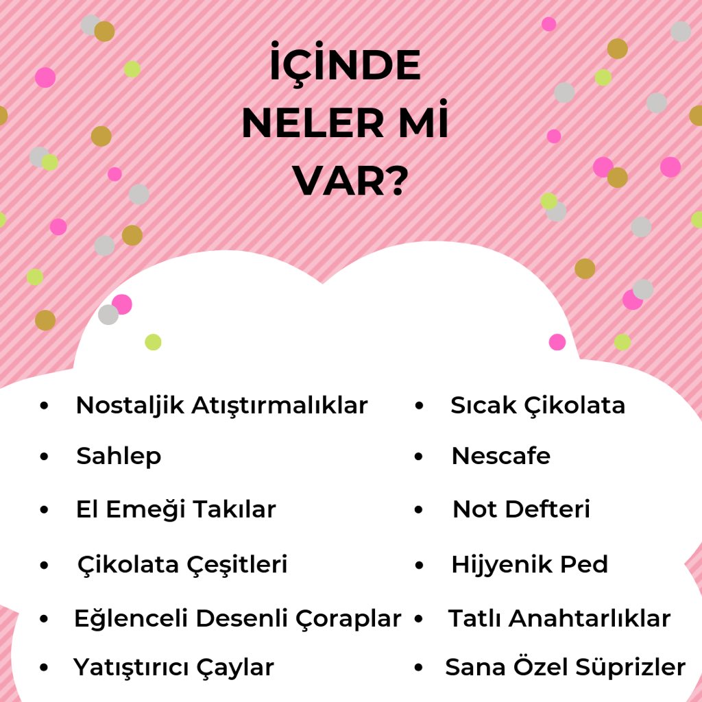 Çekiliş zamanı! Bizi takip edip bu tweeti RT eden takipçilerimizden 1 kişiye Mutlu Eden Kutu, 1 kişiye de sürpriz hediyeler veriyoruz! Şansını arttırmak için çekilişe instagramdan da katılabilirsin, bol şans 🍀
Son Tarih: 25 Şubat 👀 #çekiliş