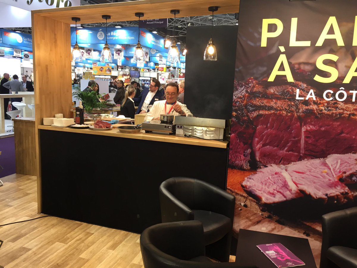 Retrouvez le <a href="/PavillonViandes/">PavillondesViandes</a> sur le stand B62 Hall 2.1 du Sirha #Viande  pour des dégustations pur plaisir ❤️