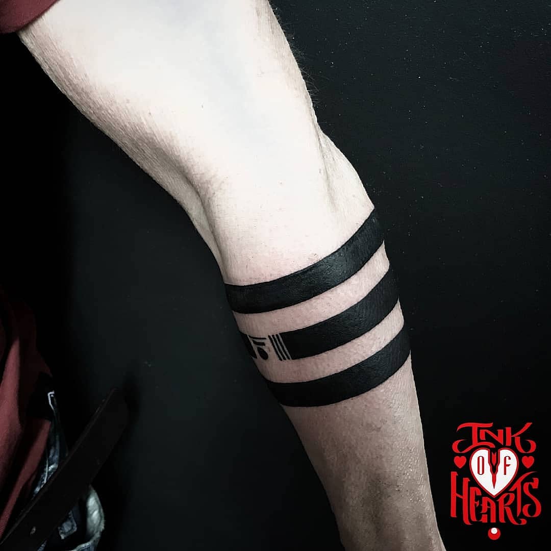Forearm Band Tattoo - Best Tattoo Ideas