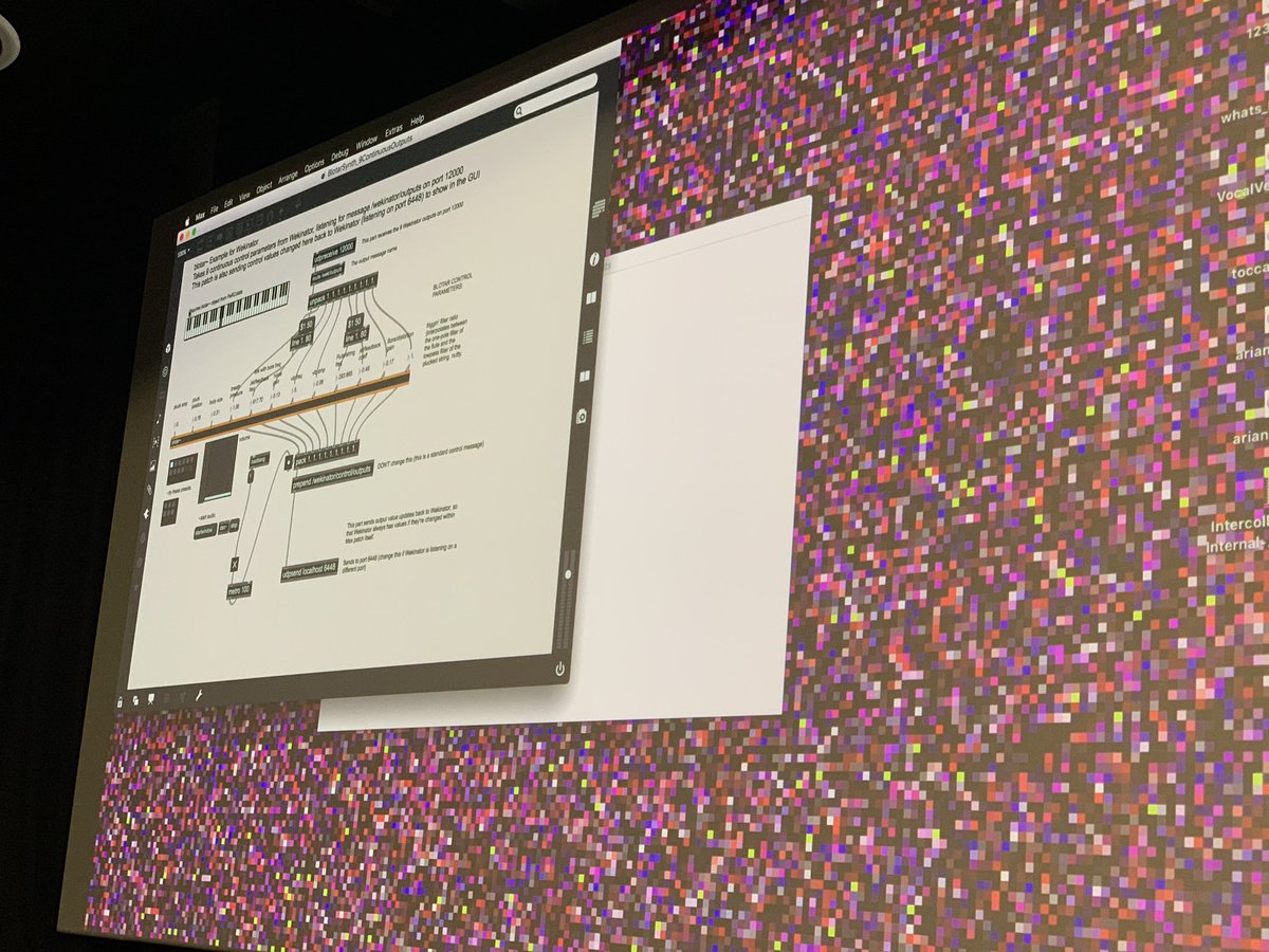 ual_cci's tweet photo. Great presentation by @RebeccaFiebrink exploring creativity and machine learning 💥 #PCD2019 

For more check out Rebecca’s MOOC here: 
https://t.co/oDfmHnIhll https://t.co/5SwCkZnYsW