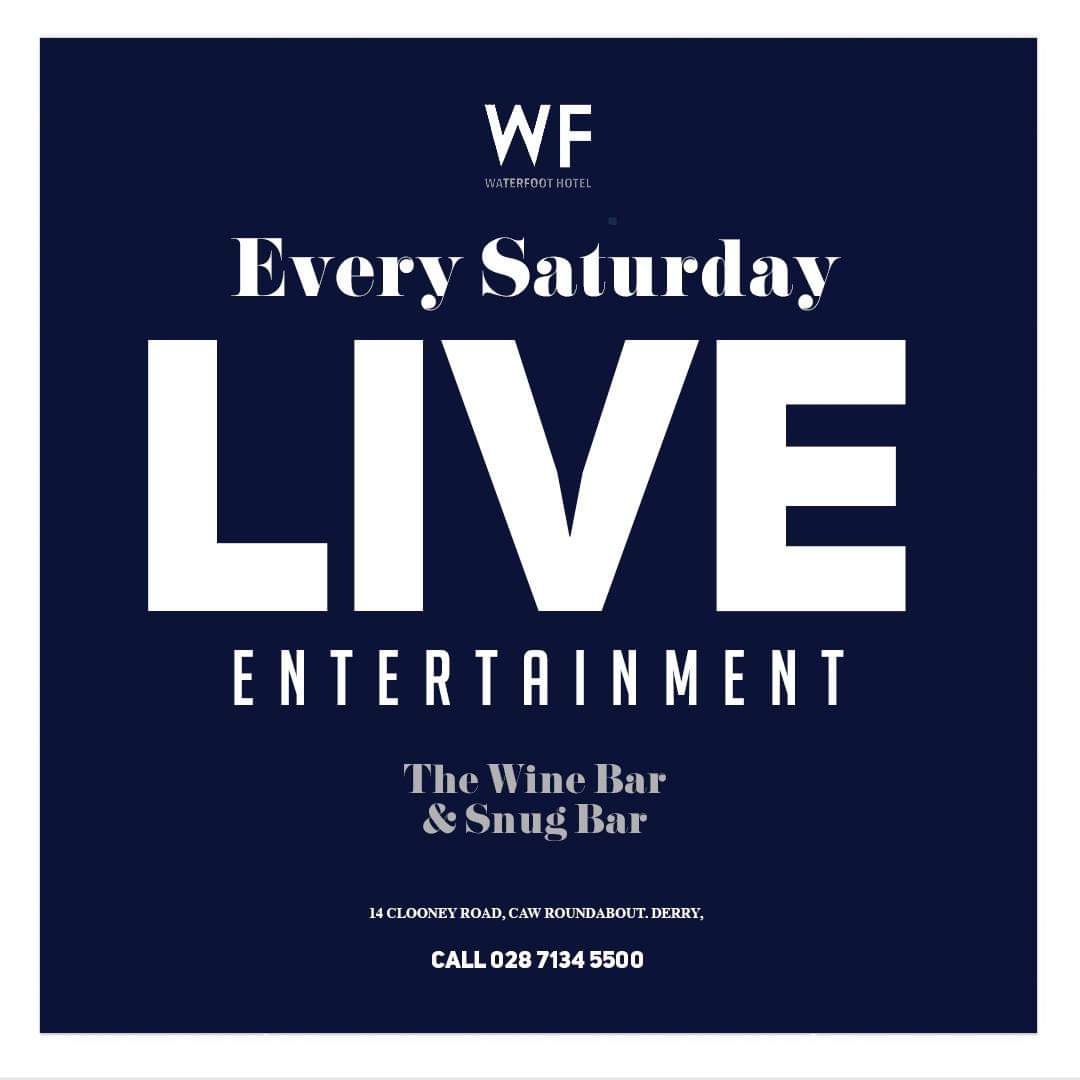 Join us tonight for some fine dinning and some fantastic live entertainment to follow.

#derry #waterfoothotel #music #dinning