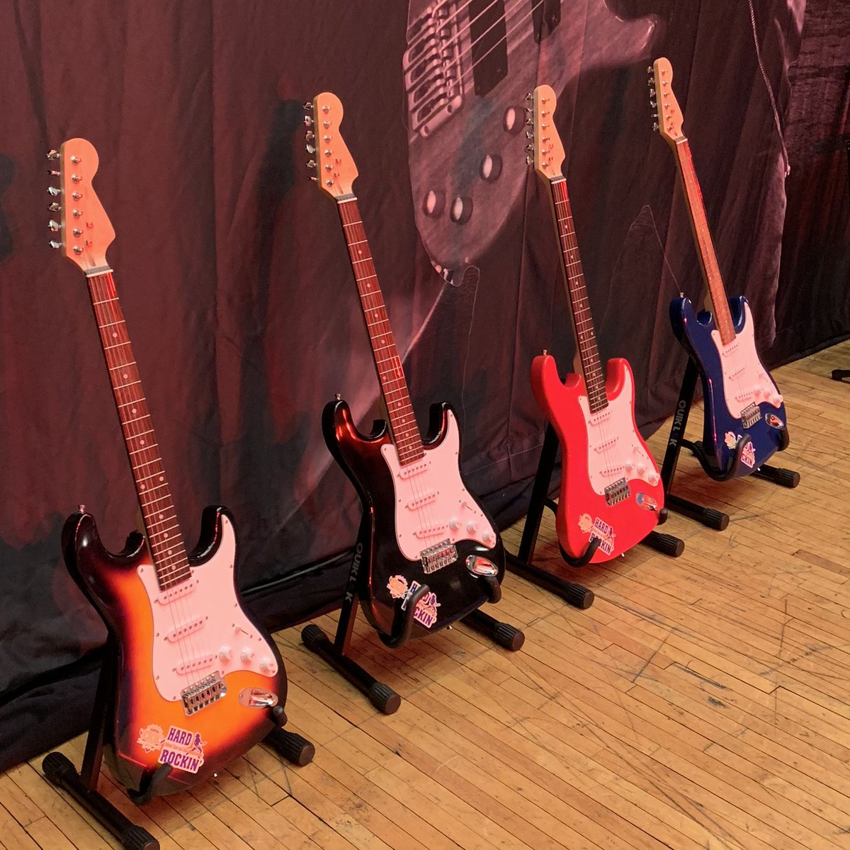 InsideCheer's tweet photo. #sponsored Rise and shine rockstars! π€οΈ Day 1 of @ChampionCheerCe #HardRockinNationals is about to kick off! Stay tuned all day long to hear who earns the BIDS and who's taking home ELECTRIC GUITARS! πΈ π₯ #insidecheer #CCCeventfun #partnerpost https://t.co/jiaNMWygWR