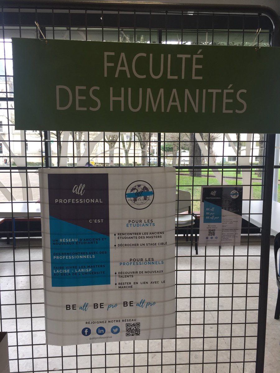 Reseau_All's tweet photo. Encore 3h pour nous rejoindre au stand AllPro dans la faculté des Humanités à L'UCO!
#UCO #LACISE #LARISP #ALLPRO #PORTESOUVERTES https://t.co/ZdvviP9OEq