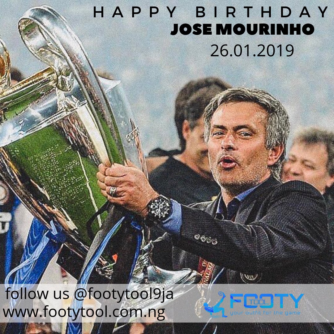  Happy 56th Birthday Jose Mourinho The Special One 