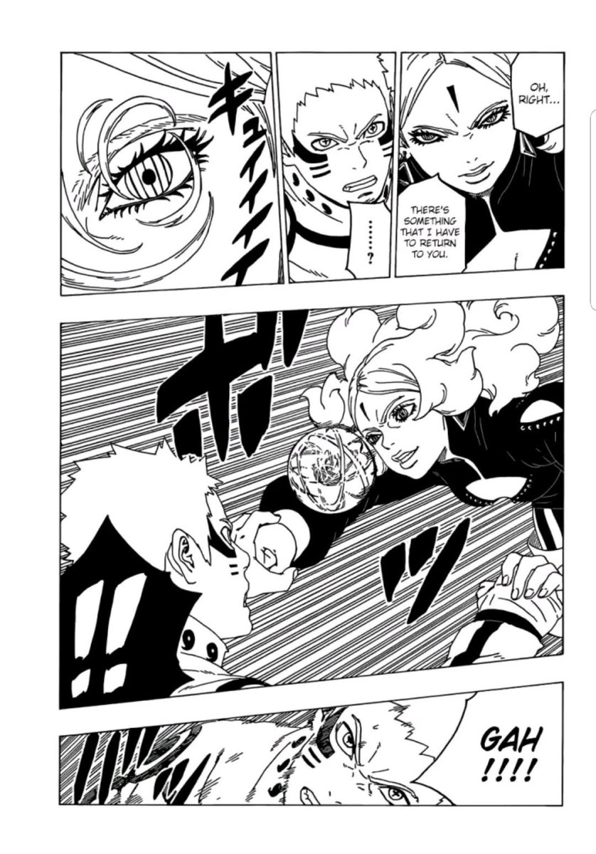 Rasen Masterclass Boruto Chapter 31 Naruto Uzumaki Vs Delta One Of The Inner Members Of Kara This Chick Trying To Take Back Kawaki And The Goat Saying No