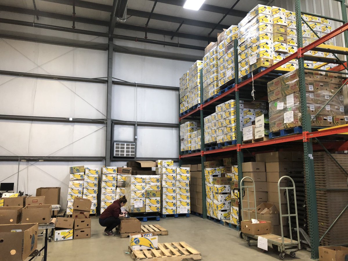 SyAndrews19's tweet photo. NHS members volunteering at the Western Mass Food Bank today. All of the food we sorted today will be distributed to food pantries in 4 counties in Western Mass! #wrhsNHS @wahconahrhs @_DavidDahari_ @DebbieKowalczyk https://t.co/XLPclNdp0v