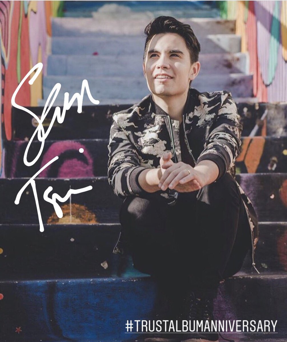 nicoleflorento's tweet photo. #TRUSTALBUMANNIVERSARY #TrustAlbumAnniversary Today marks the 1 year anniversary of Sam’s TRUST album!!! Go rt this and hashtag to make it trend!!! 💕💕💕😅 https://t.co/5ddkAsRjOh