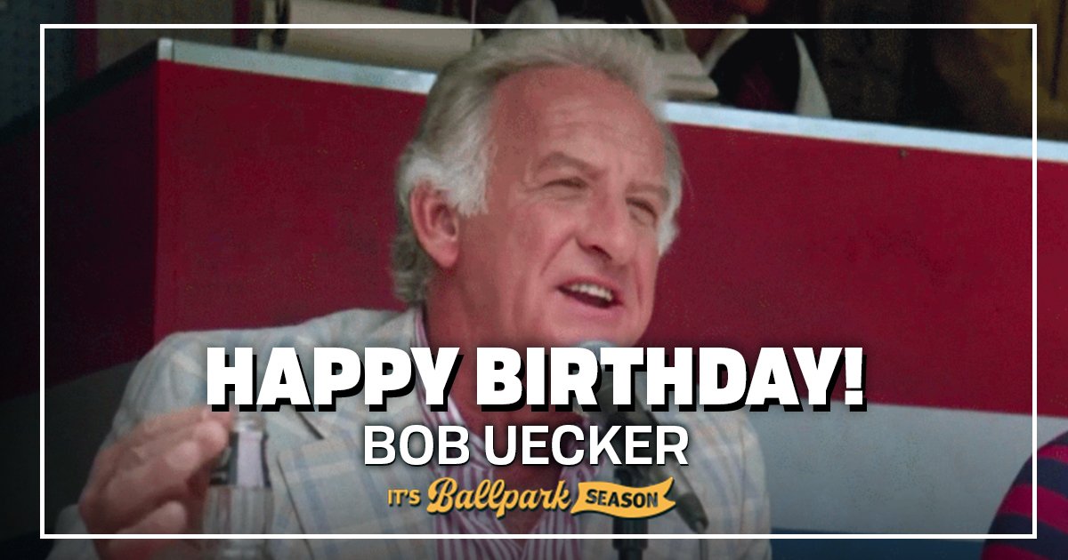 Happy birthday to former catcher and one of baseball\s all-time favorites, Bob Uecker! 