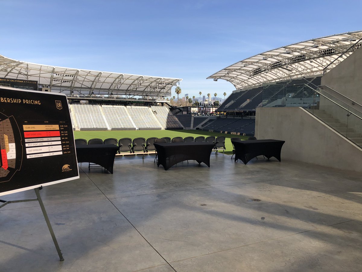 josh8young6's tweet photo. Perfect day for @LAFC Select-A-Seat. Just 1-month away from home opener! https://t.co/ynKt56NKvY