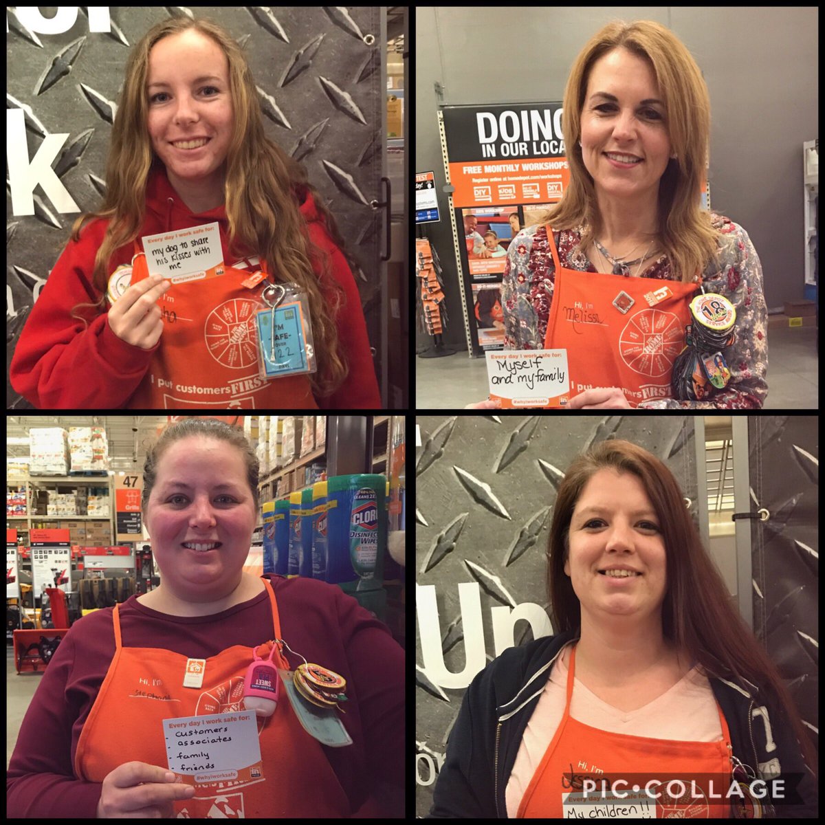These lovely ladies from Taunton, #2677 shared their reasons for #whyiworksafe Thank you! <a href="/darylouellette/">Daryl Ouellette</a> <a href="/jamespoole26/">James Poole</a> <a href="/JasonArigoni/">Jason Arigoni</a>