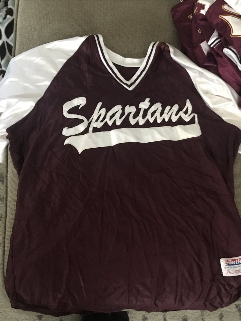 lillyharvey19's tweet image. hey spartans!! there’s a big home game on tuesday vs weddington!! we have a bunch of old basketball and baseball jerseys to give out for you guys to wear to the game, and you can keep it. lmk if you would want one! lol first come first serve ;)