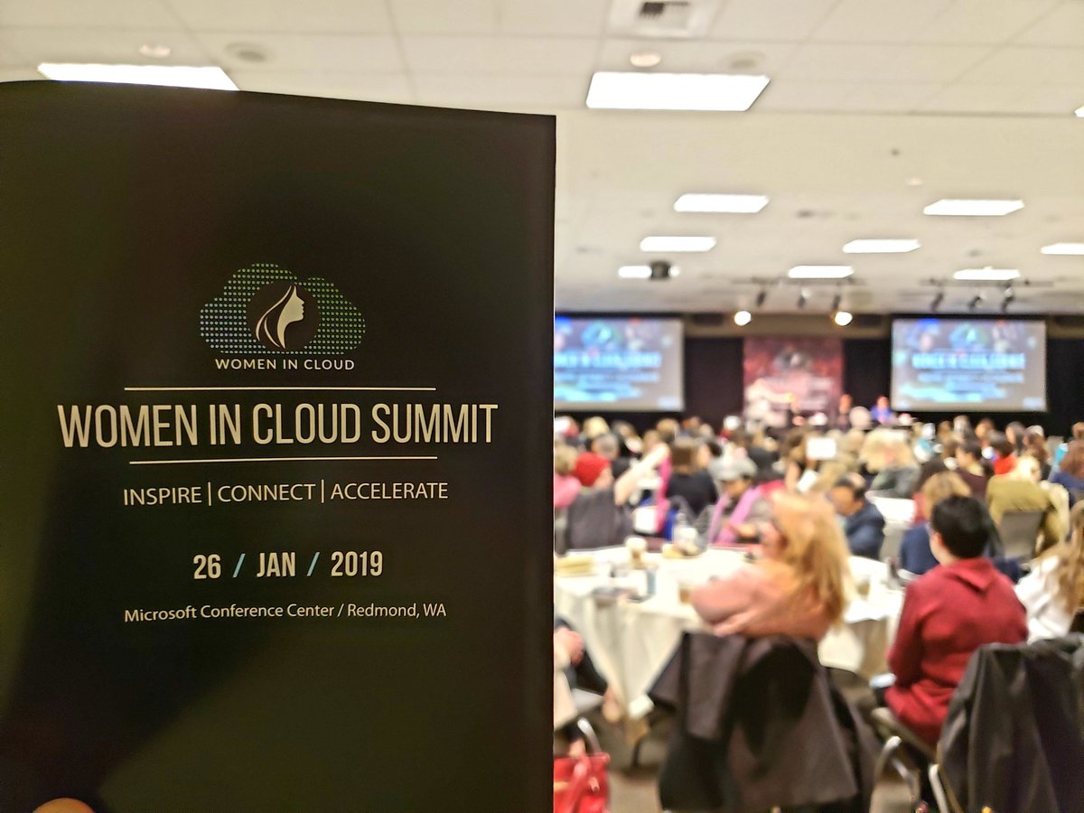 Honored and humbled to speak at today's Women in Cloud conference #SheSoars #womenincloud @msPartner #MSPartners