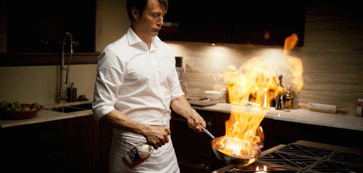 NiaKantorka's tweet photo. #RDC5Countdown, day SIX (for real ;p), Hannibal Lecter
Culinary arts appreciation post of #Hannibal's creations. #FannibalFamily
@Pandacambi @splitterpoesie
@paintedshards @CarbonOrchestra
@Loki_Lecter @obfuscatedheart
@fragile__teacup @LoveCrimeCat
@laribernstein @allionne https://t.co/du8DF1Arm3