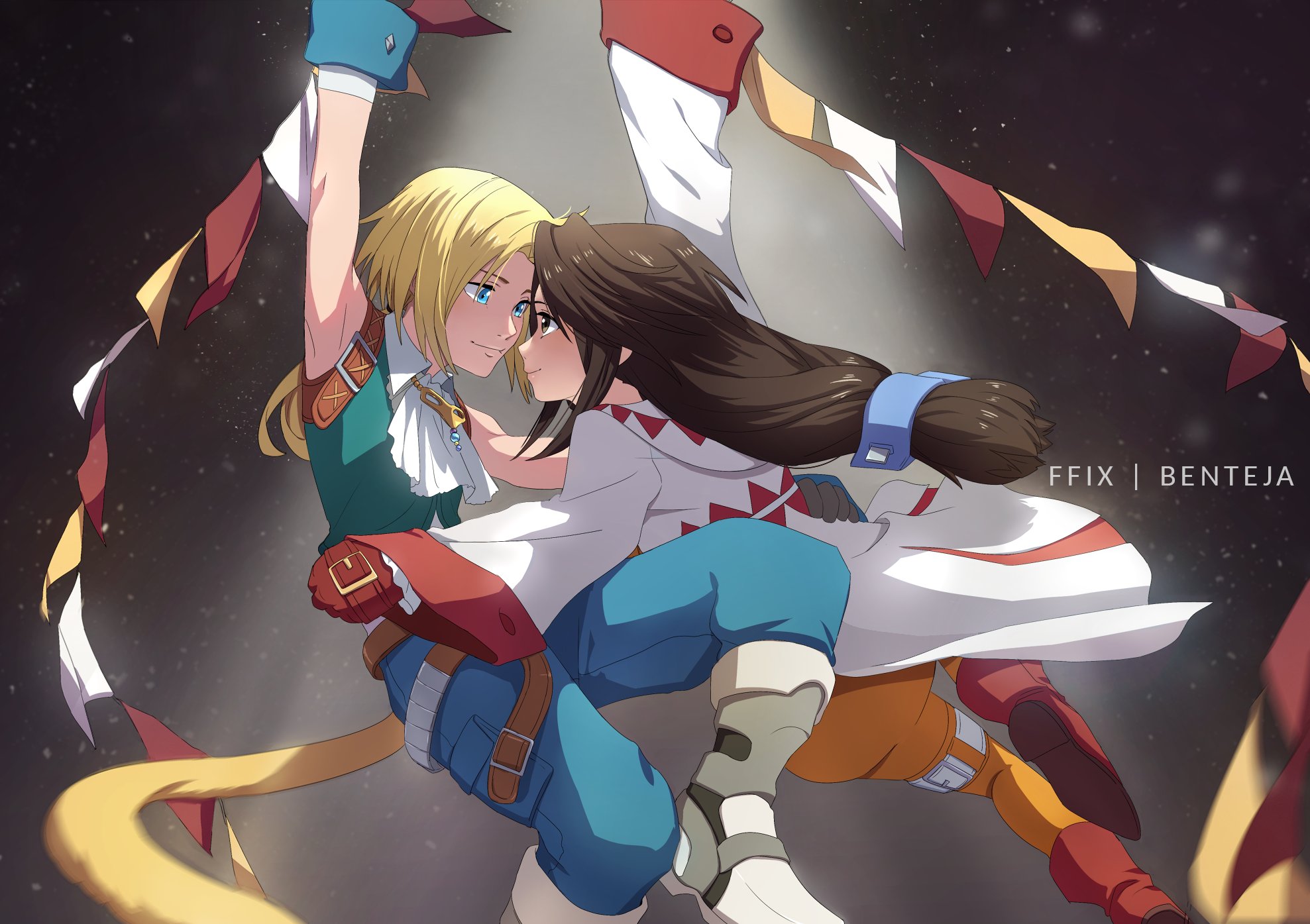 Final Fantasy 9 Зидан и Гарнет