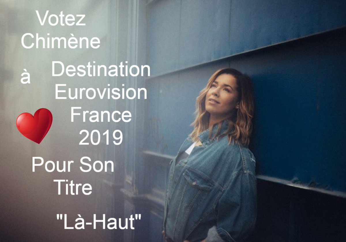 deluca_damien's tweet photo. Votez @chimeneofficiel à Destination Eurovision ce soir dès 21h00 sur France 2 🇫🇷🙏🏽🍀 [photo Boby Allin] https://t.co/IIq4q4wlls