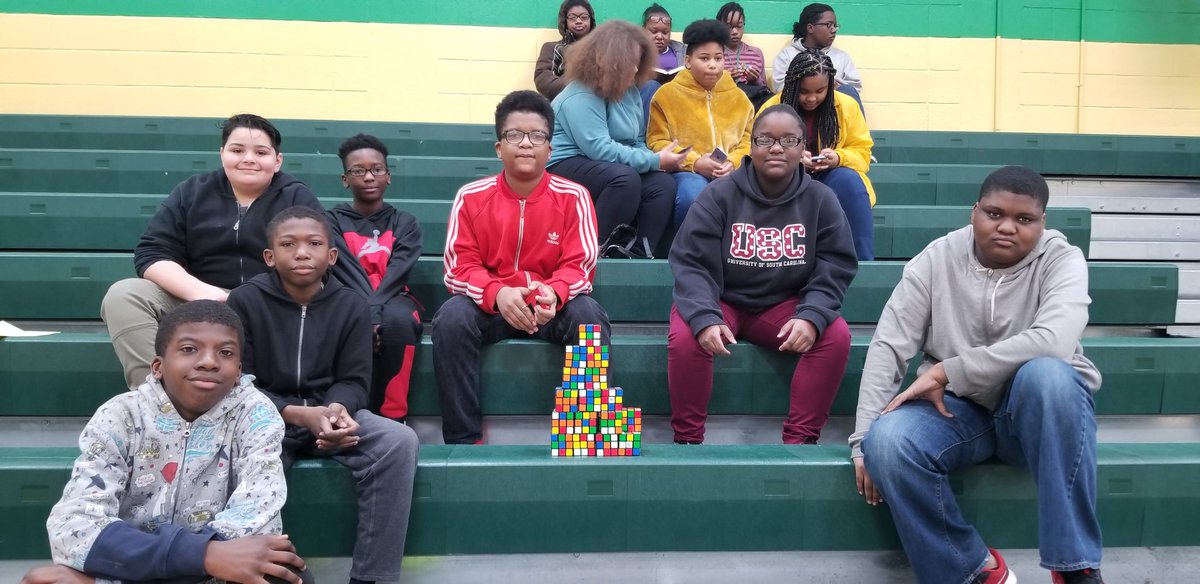 deitramatthews's tweet image. Super excited & enormously PROUD of the students in the #Robotics Club at St. Andrews Middle School! They're about to compete in their 1st Rubik's Cube competition! Go Saints!
#AfterSchoolProgramming
#21stCenturyProgramming #RubiksCube
#SpeedCubing @RichlandOne
@derrickglover97