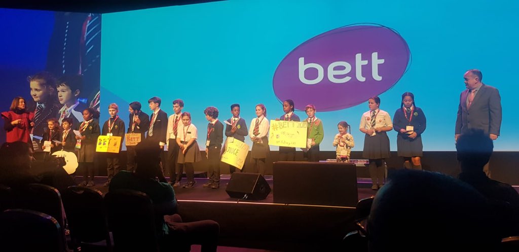 #KidsJudgeBett at the <a href="/Bett_show/">Bett Global</a> day 4! #Inspiral #GlobalEducation