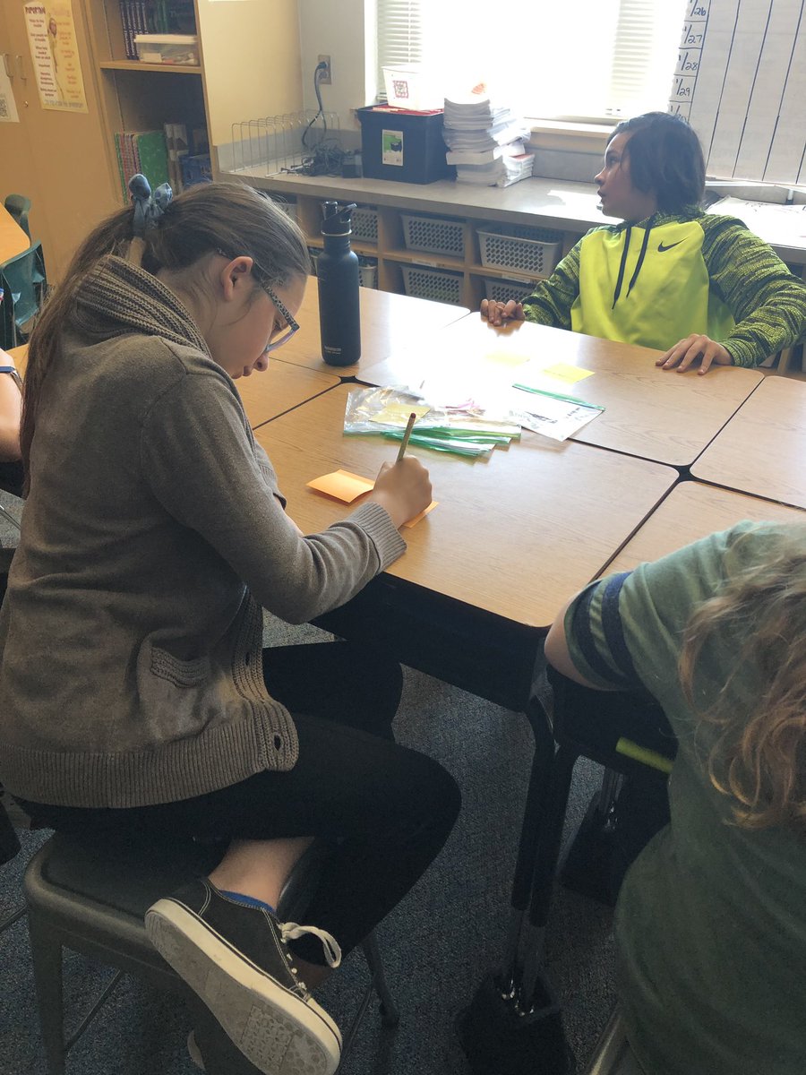 Doing a little cross-curricular learning today. Main idea of weather and climate sticky note exit ticket. #MooneyhamPride #FISDLearns