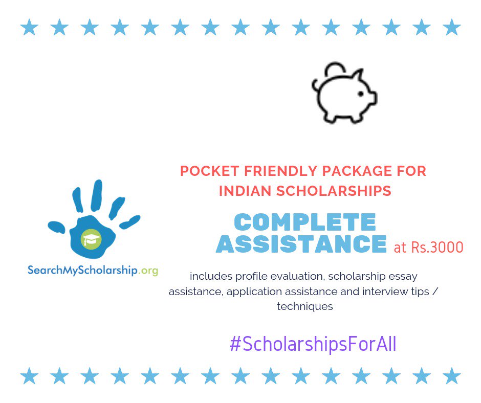 SMSOrgOfficial's tweet photo. Complete Scholarship Assistance - Lite 
Study India - Rs. 3000
Contact us in Whatsapp: +91-9355306455

#SearchMyScholarship 
#ScholarshipsForAll 
#KnowYourScholarships 
#PocketFriendly https://t.co/H2o71MpZTI