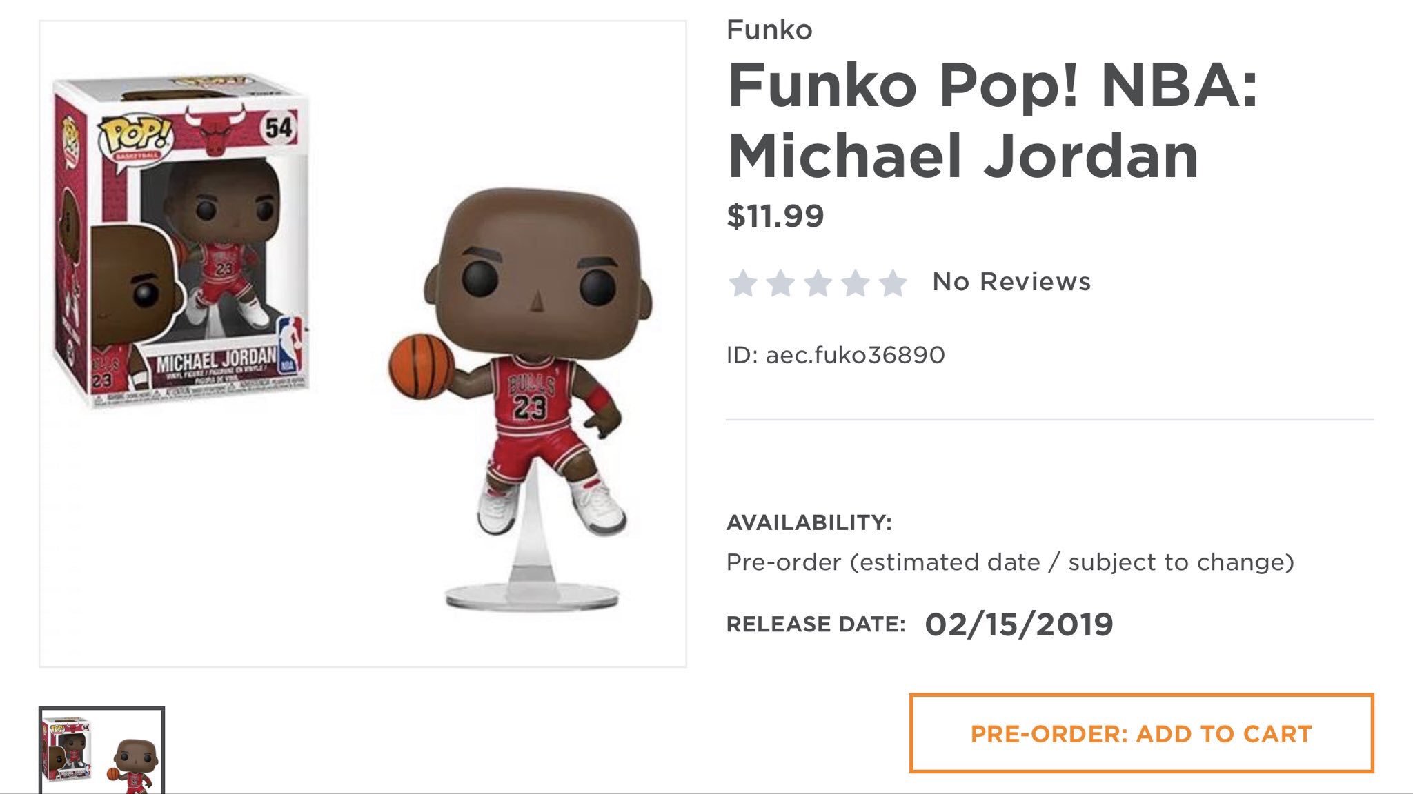 fye michael jordan pop